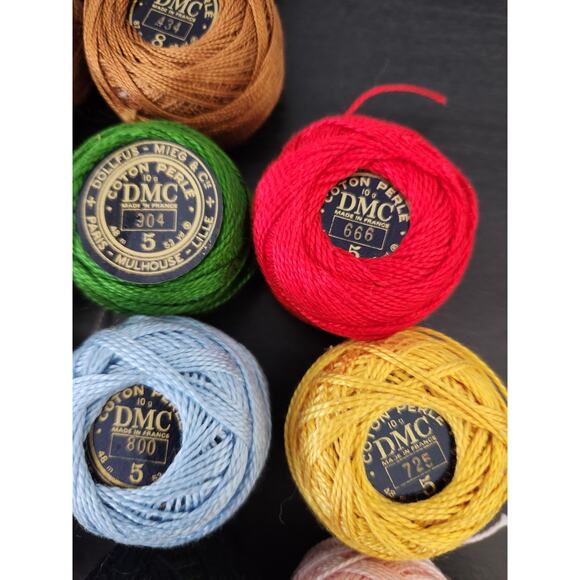 Vintage DMC Coton Perle embroidery floss - Picture 4 of 7